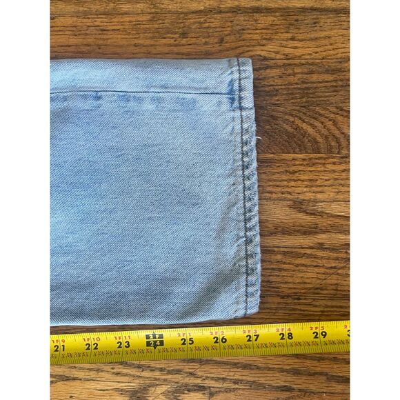 DENIM FORUM Blue 90s The Marlo High Rose Baggy Jeans  Women's Size 28 - Picture 11 of 11